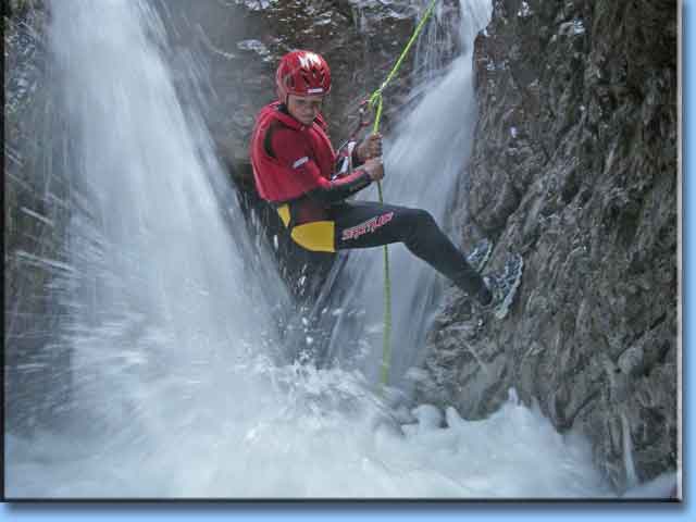 abseiling