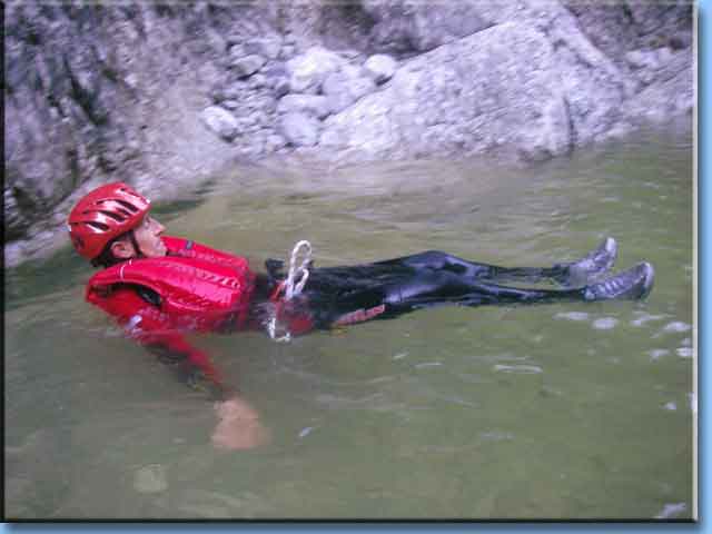 Wildwasserschwimmen